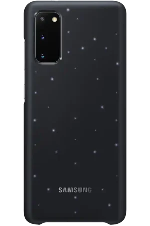 Coque Samsung G S20 avec affichage LED Noire Samsung Authentique