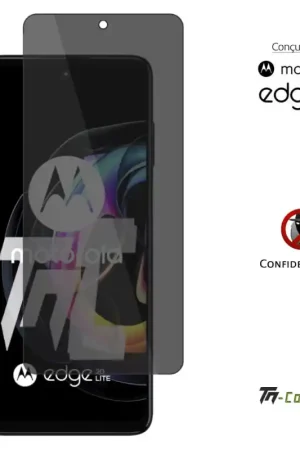 Expédié Aujourd’hui Motorola Edge 20 Lite - Verre trempé Anti-Espions - TM-Concept®