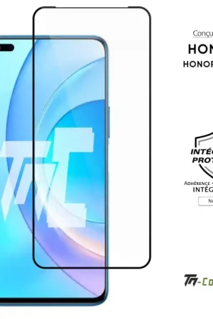 Soldes Honor 50 Lite - Verre trempé intégral Protect - Noir - TM-Concept®