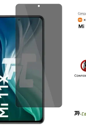 Nouvelle Collection Xiaomi Mi 11X - Verre trempé Anti-Espions - TM-Concept®