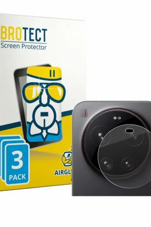 Nouvel Arrivage 3 Pièces BROTECT AirGlass Protection d'écran en verre pour Xiaomi 17 Ultra (Caméra UNIQUEMENT)