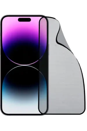 Verre Trempé Incassable Antiespion pour iPhone 15 Pro Affaire À Saisir