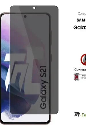 Samsung Galaxy S21 - Verre trempé Anti-Espions - TM-Concept® Vente Directe