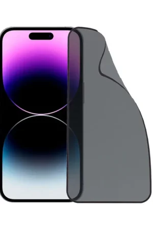Verre Trempé Incassable Antiespion pour iPhone 13 Livraison Express