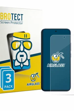 3 Pièces BROTECT AirGlass Protection d'écran en verre pour Oppo F33 Pro Vente Flash