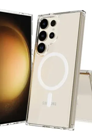 Olixar ExoShield Clear MagSafe Case - For Samsung Galaxy S24 Ultra Offre Spéciale