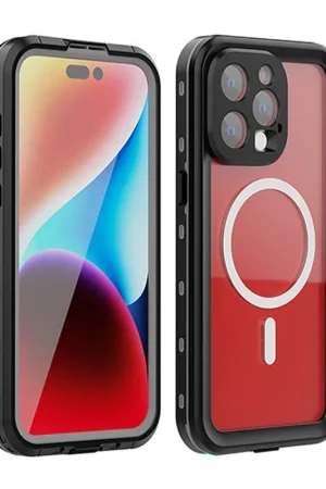 Coque étanche pour iPhone 15 Pro Max Noir Achetez Aujourd’hui