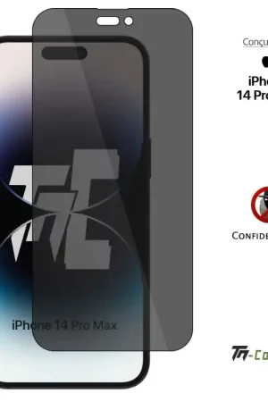 Apple iPhone 14 Pro Max - Verre trempé Anti-Espions - TM-Concept® Marque