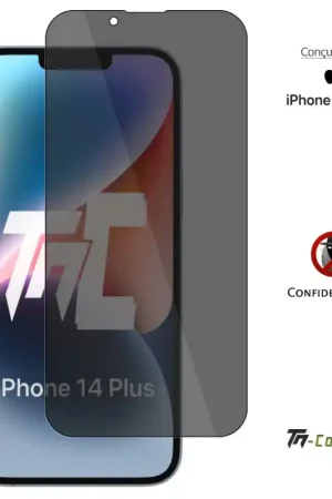 Apple iPhone 14 Plus - Verre trempé Anti-Espions - TM-Concept® Retour Gratuit