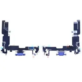 Pas Cher Nappe / Connecteur de Charge pour iPhone 14 Plus Bleu Reconditionné (PIEC)