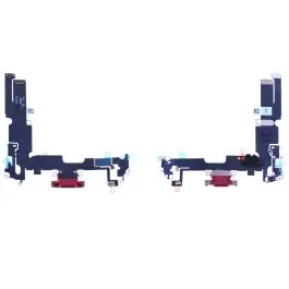 Expédition Rapide Nappe / Connecteur de Charge pour iPhone 14 Plus Rouge Reconditionné (PIEC)