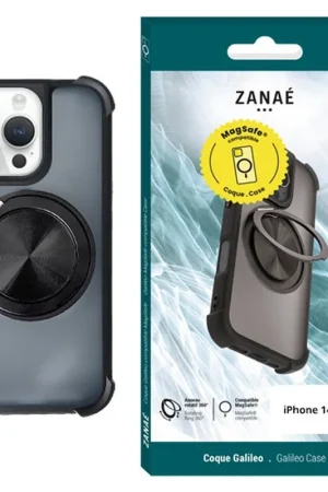 Coque Galileo MagSafe Noir iPhone 14 Pro Petit Prix