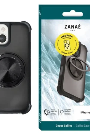 Coque Galileo MagSafe pour iPhone 13 Noir Offre Limitée