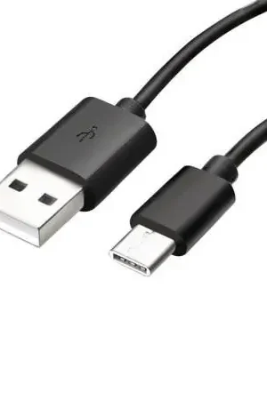 Populaire Official Samsung Black 1.2m USB-A to USB-C Charge & Sync Cable - For Samsung Galaxy Tab S9 FE Plus
