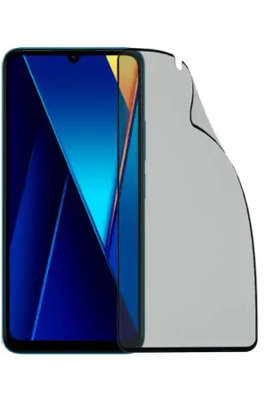Authentique Verre Trempé Incassable Antiespion pour Poco C65
