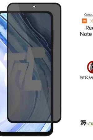 Commander Maintenant Xiaomi Redmi Note 9 Pro - Verre trempé Anti-Espions - Intégral Privacy - TM-Concept®