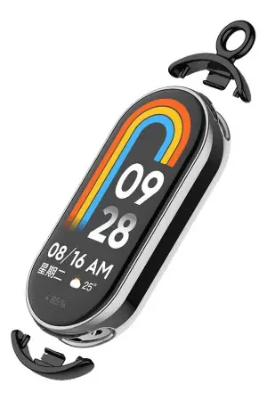 Commander Vite Olixar Black Pendant Attachment - For Xiaomi Mi Smart Band 8