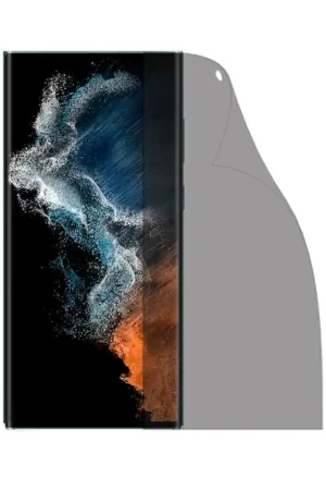 Verre Trempé Incassable Antiespion pour Samsung Galaxy S22 Ultra Produit De Marque