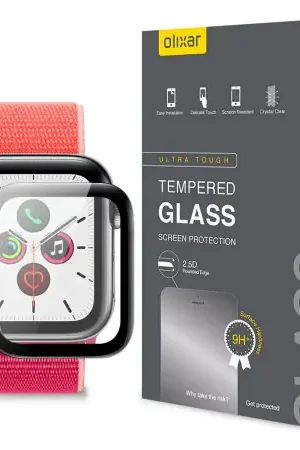 Olixar Tempered Glass Screen Protector - For Apple Watch SE 2023 40mm Dernière Chance