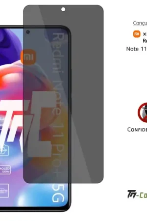 Authentique Xiaomi Redmi Note 11 Pro Plus 5G - Verre trempé Anti-Espions - TM-Concept®