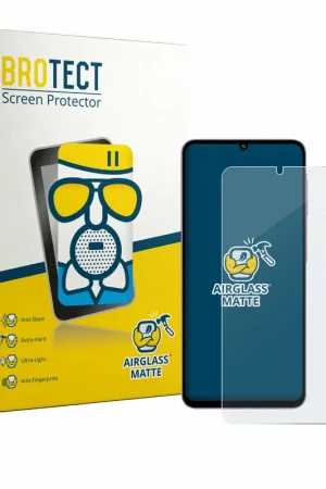 BROTECT AirGlass Matte Protection d'écran en verre mat pour Samsung Galaxy M17e Nouveauté