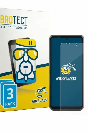 3 Pièces BROTECT AirGlass Protection d'écran en verre pour Sonim XP Pro E Livraison Express