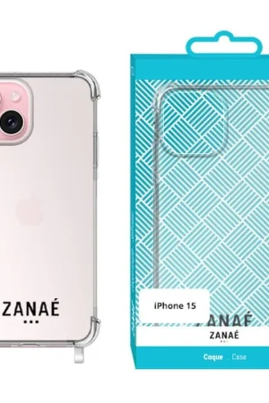 Coque imprimée logo Zanae pour iPhone 15 Must-Have