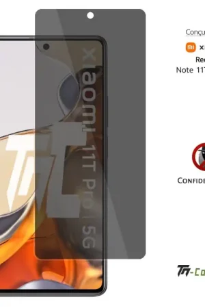 Xiaomi Redmi Note 11T Pro - Verre trempé Anti-Espions - TM-Concept® Remise