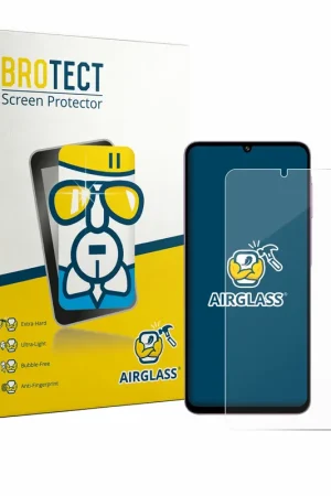 Expédition Rapide BROTECT AirGlass Protection d'écran en verre pour Samsung Galaxy M17e