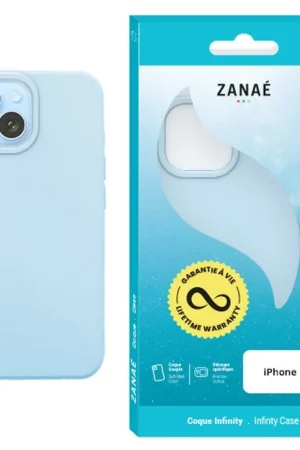 Coque Infinity Bleu clair pour iPhone 15 Expédié Aujourd’hui