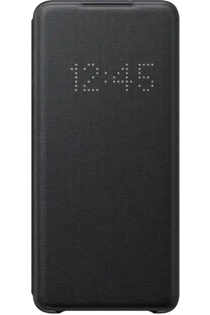 Folio Samsung Galaxy S20+ LED View Cover Noir Nouvelle Collection