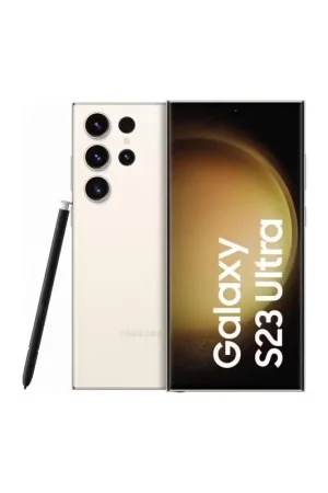 Galaxy S23 Ultra 5G Double SIM 512Go Crème Reconditionné Soldes
