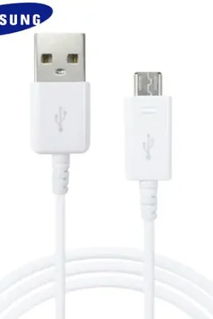 Commander Maintenant Official Samsung 1.2m White Micro USB Charge & Sync Cable - For Samsung Galaxy A6