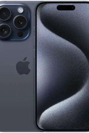 Soldes iPhone 15 Pro eSim 512 Go Titane Bleu Reconditionné