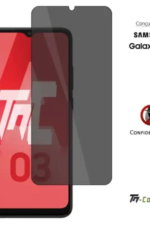 Samsung Galaxy A03 - Verre trempé Anti-Espions - TM-Concept® Vente Directe