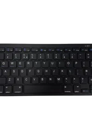 Expédition Rapide Olixar Ultra Slim and Compact Black QWERTY Wireless Keyboard - For Samsung Galaxy Tab S9 FE Plus