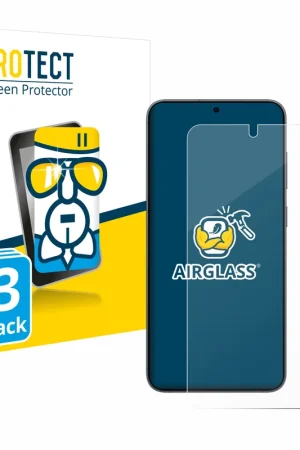 3 Pièces BROTECT AirGlass Protection d'écran en verre pour Samsung Galaxy S25 Dernière Chance