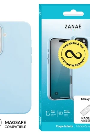 Commander Vite Coque Infinity MagSafe pour Galaxy S26 bleu clair