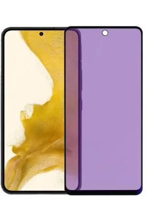 Película de Vidro Temperado Completa Anti Blue-Ray para Samsung Galaxy S22 Nouvelle Collection