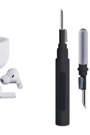 Olixar Black Cleaning Kit - For AirPods and Earbuds Authentique