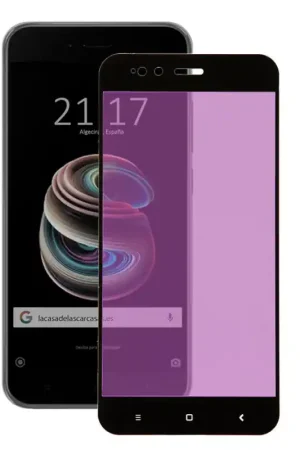 Verre Trempé Complet Anti Blue-Ray Noir pour Xiaomi Mi 5X Meilleur Prix