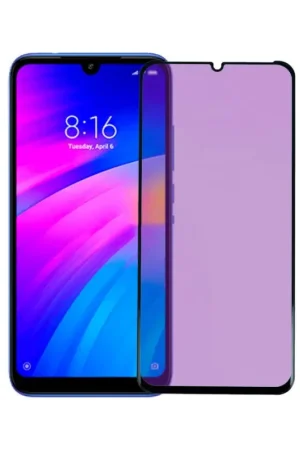 Verre Trempé Complet Anti Blue-Ray pour Xiaomi Redmi 7 Commander Vite