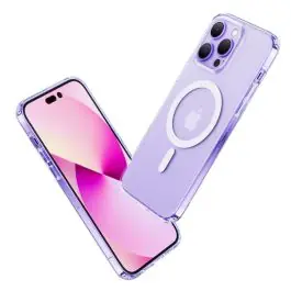 Offre Du Jour Coque iPhone 15 Pro MagSafe Transparente Usams
