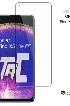 Oppo Find X5 Lite - Verre trempé TM-Concept® - Gamme Standard Authentique