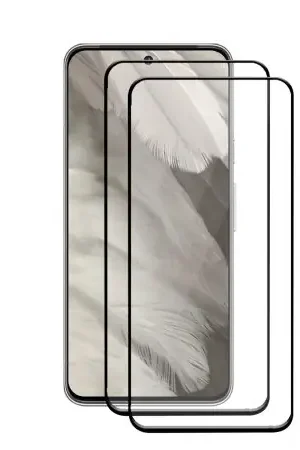 Prix Promo Olixar Two Pack Tempered Glass Screen Protectors - For Google Pixel 8
