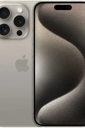 Prix Promo iPhone 15 Pro eSim 256 Go Titane naturel Reconditionné