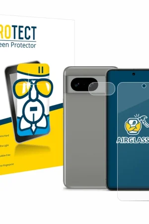 Affaire À Saisir BROTECT AirGlass Protection d'écran en verre pour Google Pixel 8 (Avant+Caméra)