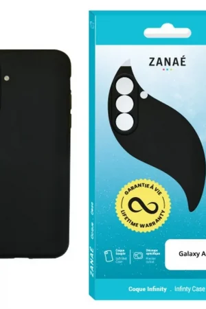 Coque Infinity pour Galaxy A56 Noir Retour Gratuit