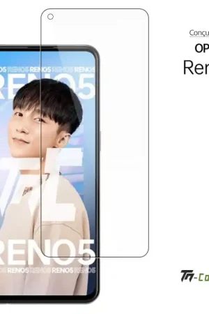Authentique Oppo Reno 5 4G - Verre trempé TM-Concept® - Gamme Standard