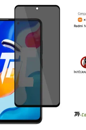 Xiaomi Redmi Note 11S 5G - Verre trempé Anti-Espions - Intégral Privacy - TM-Concept® Promotion
